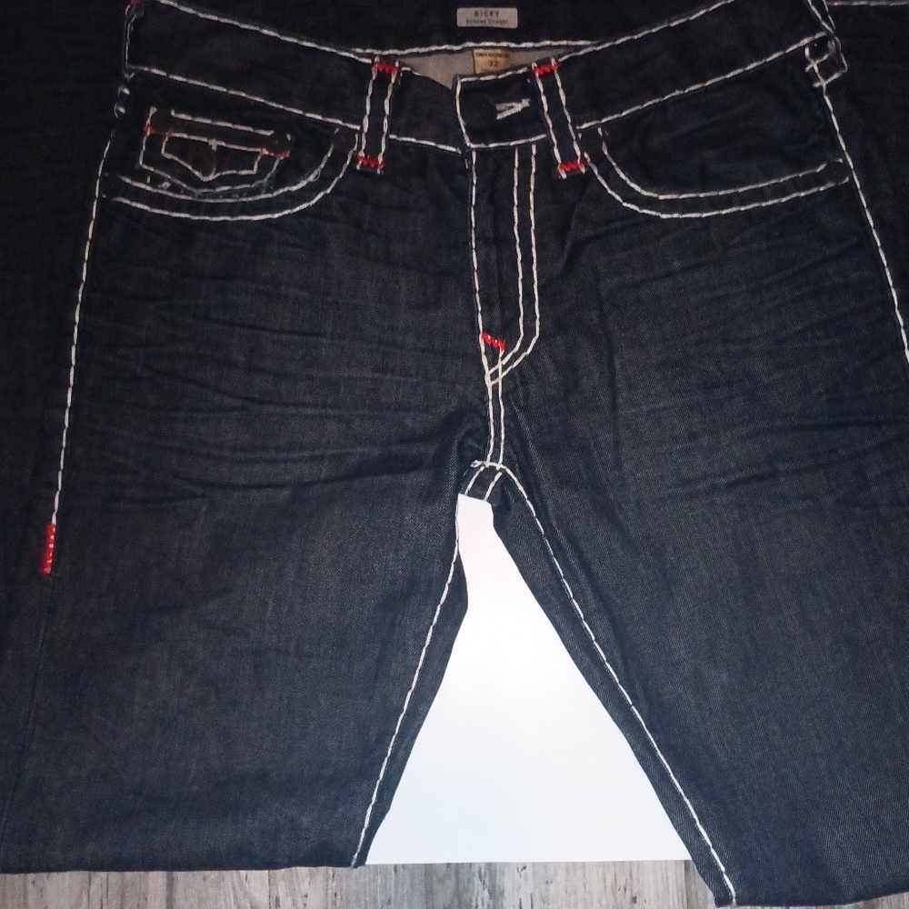 True Religion RICKY Jeans Men's 32 waist - Picture 4 of 9